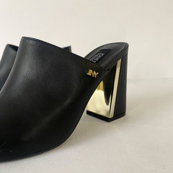 Jones New York Black Mule Heel Shoe - Picture 5 of 7